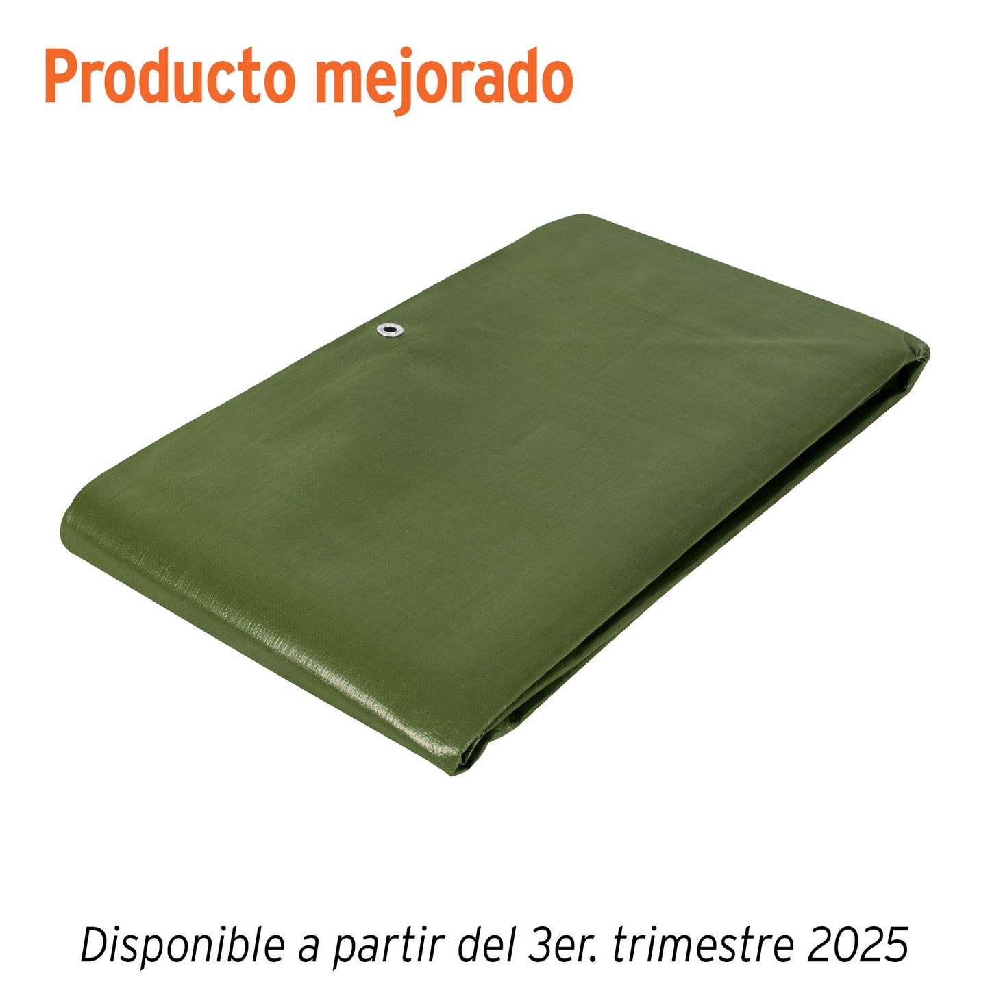 Lona Uso Rudo 4x5m Verde Olivo TRUPER EXPERT LT-45X - Protección Impermeable UV para Construcción y Climas Extremos