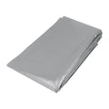 Lona Impermeable Reforzada 6x6m TRUPER LT-66 - Protección UV Resistente Rasgaduras Gris 180g/m2