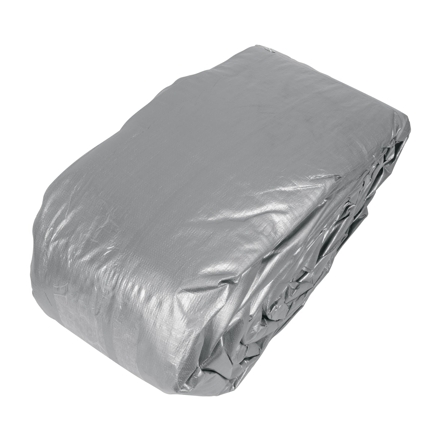 Lona de Polietileno Reforzada TRUPER 9x14m - Protección Impermeable Resistente UV - Gris 180g/m² con Ojillos de Aluminio - Solución Profesional Contra Intemperie