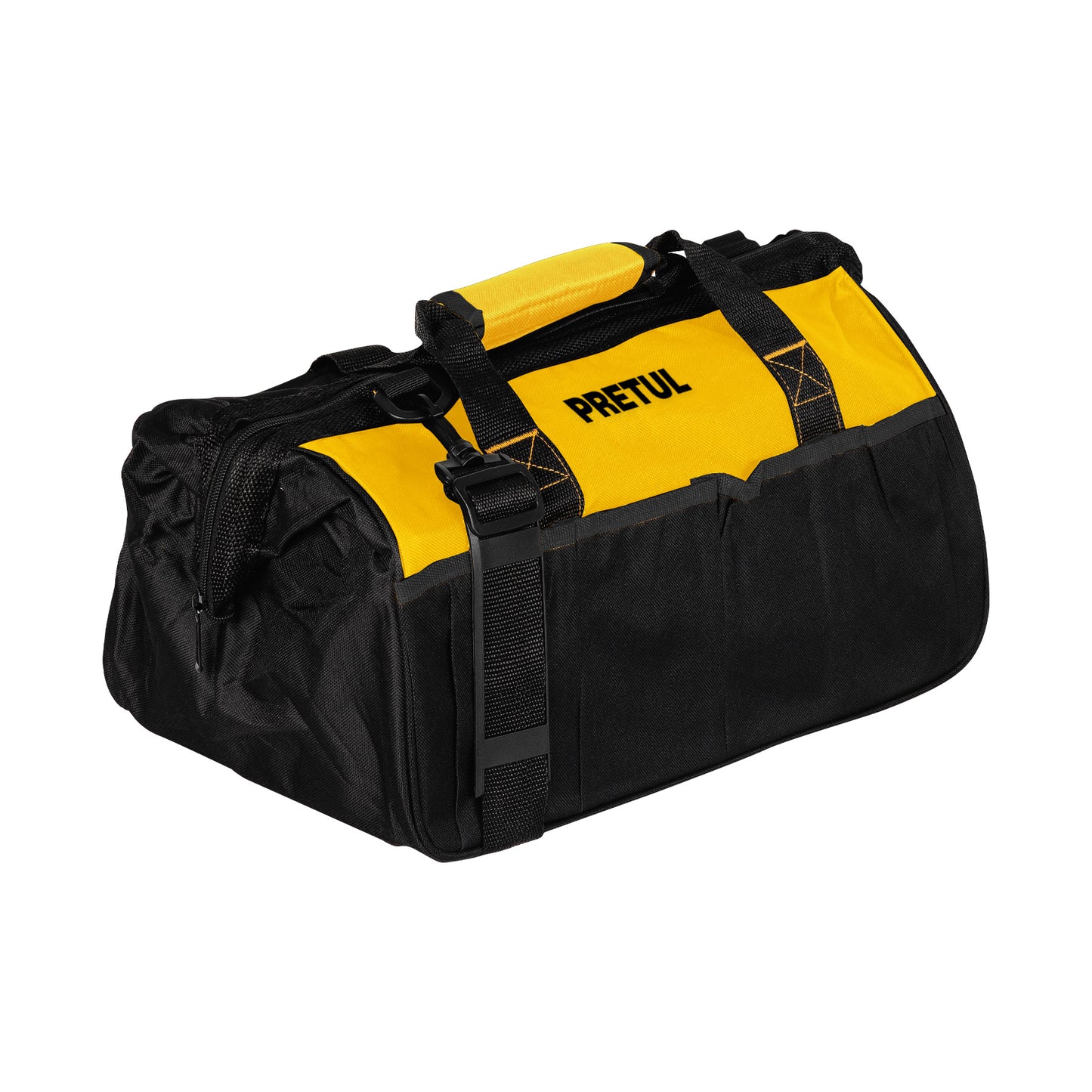 Maletín Portaherramientas Profesional 16 Pulgadas PRETUL - Organiza y Transporta Herramientas con Múltiples Compartimentos