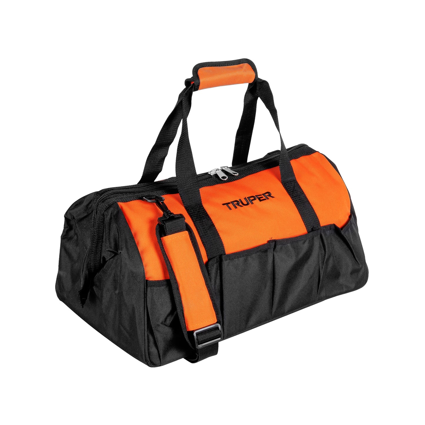 Maleta Portaherramientas Truper 20 Pulgadas MALE-20 - Organización Profesional con Múltiples Compartimentos - Poliéster 300D Resistente para Técnicos y Profesionales