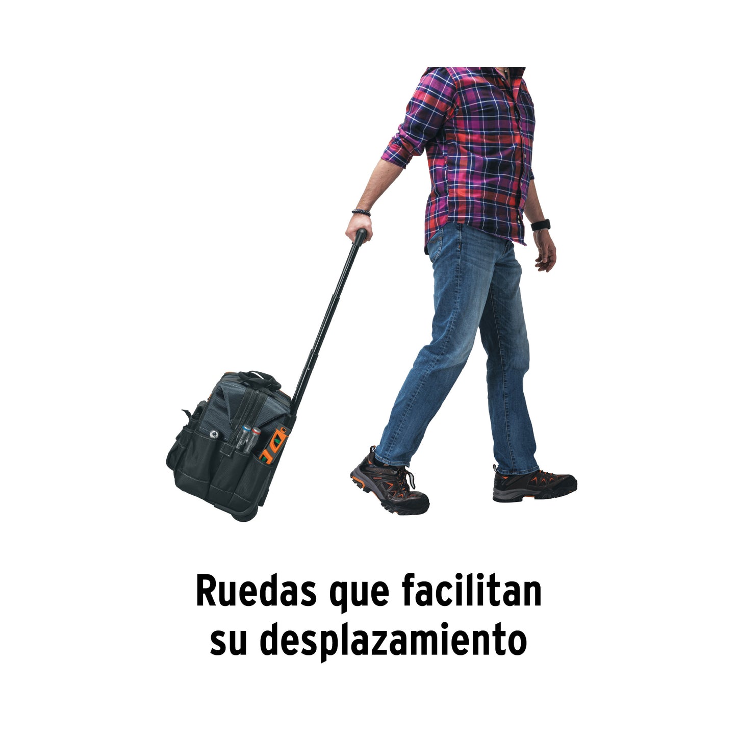 Maleta Portaherramientas con Ruedas Truper Expert MALE-22R - Solución Profesional para Transporte de Herramientas