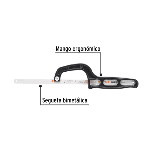 Mini Arco Segueta 12 Pulgadas Pretul MAT-12P - Solución Compacta para Cortes en Espacios Reducidos