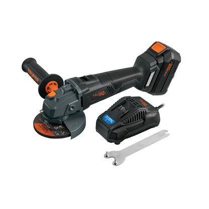 Esmeriladora Inalámbrica 4.5 Pulgadas 20V MAX-20E Brushless - Corta y Esmerilar Acero, Ladrillo, Azulejo - Motor Sin Carbones, Batería 4Ah Incluida - Herramienta Profesional