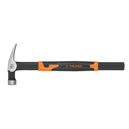 Martillo Tubular Cimbra 16 oz MCIM-16 - Mango Acero Antiderrapante, Cabeza Imantada, Uña Recta - Solución Profesional para Construcción y Carpintería