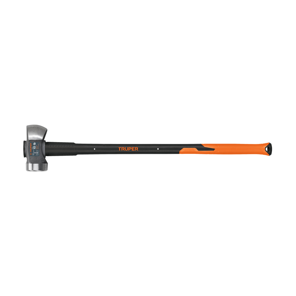 Marro Demoledor 10 lb Truper MD-10FX - Mango Fibra Vidrio 36" - Solución Profesional para Demolición y Trabajos Pesados