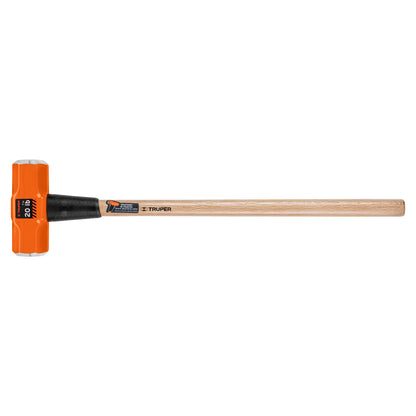 Marro Octagonal 20 lb Truper MD-20M - Herramienta Profesional para Demolición y Golpeo Pesado con Mango de Madera 36 Pulgadas