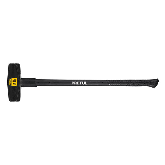 Marro Nevada 8 lbs Pretul MD-8MP - Martillo Demolición Profesional Mango Fibra Vidrio 36 Pulgadas - Herramienta Construcción Golpeo Pesado