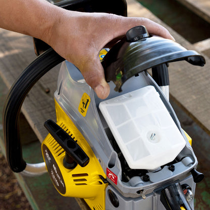 Motosierra Pretul 45cc Gasolina Barra 20 Pulgadas MOT-4520P - Corte Profesional Árboles y Ramas Motor 2.2HP Arranque Fácil