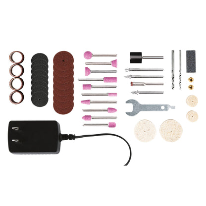 Herramienta Rotativa Inalámbrica 7.2V TRUPER PRO con Batería Ion Litio - Solución Profesional para Corte, Grabado y Pulido de Precisión