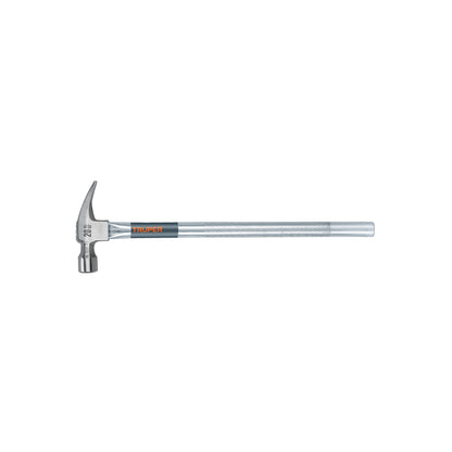 Martillo Tubular Pulido 20 oz MTR-20X - Cabeza Imantada Antiderrapante para Clavar y Extraer Clavos Profesional