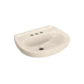 Lavabo Porcelana Marfil con Rebosadero