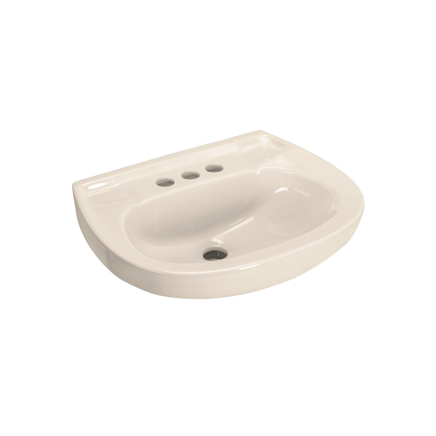 Lavabo Porcelana Marfil con Rebosadero