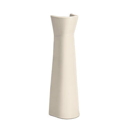 Pedestal Porcelana Lavabo Marfil FOSET - Baño Elegante