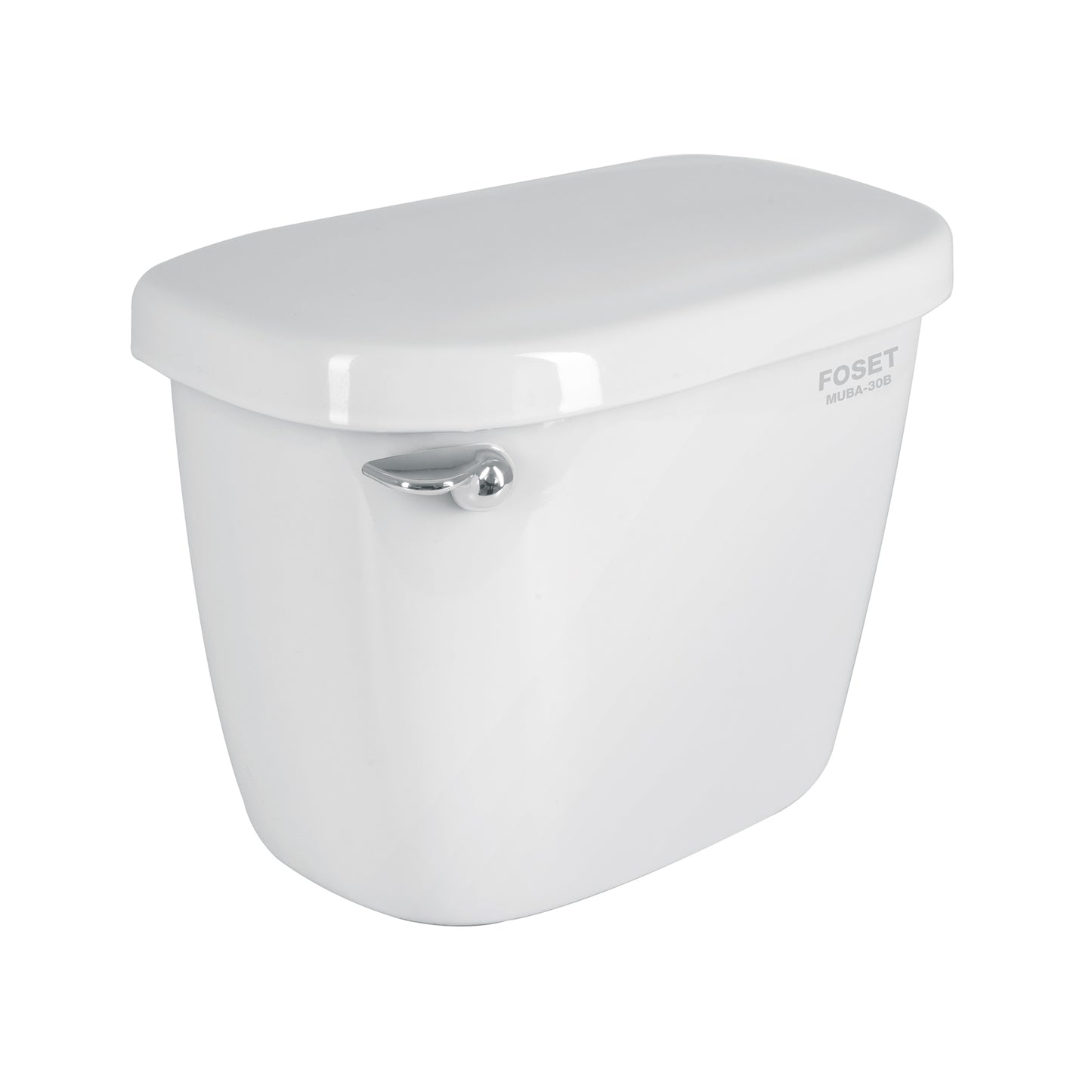 Tanque Bajo de Porcelana Blanco con Accesorios FOSET 44008