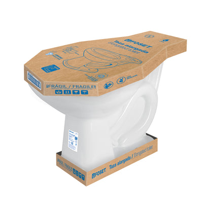 Taza Porcelana Profesional Blanco FOSET - Resistente para Taller