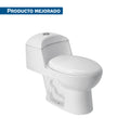 Sanitario One Piece Alargado Blanco FOSET 49135 - Porcelana Premium