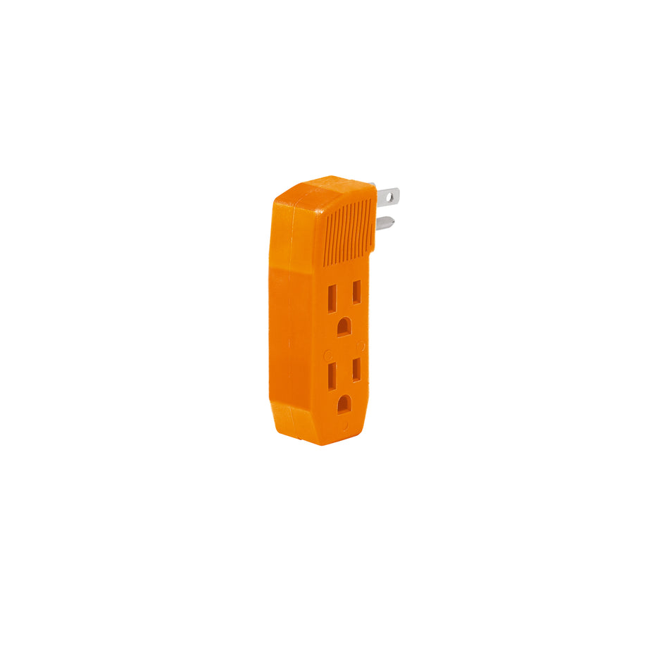 Multicontacto Triple Aterrizado Volteck MUL-350 - Solución Segura para Conexiones Eléctricas 127V 15A