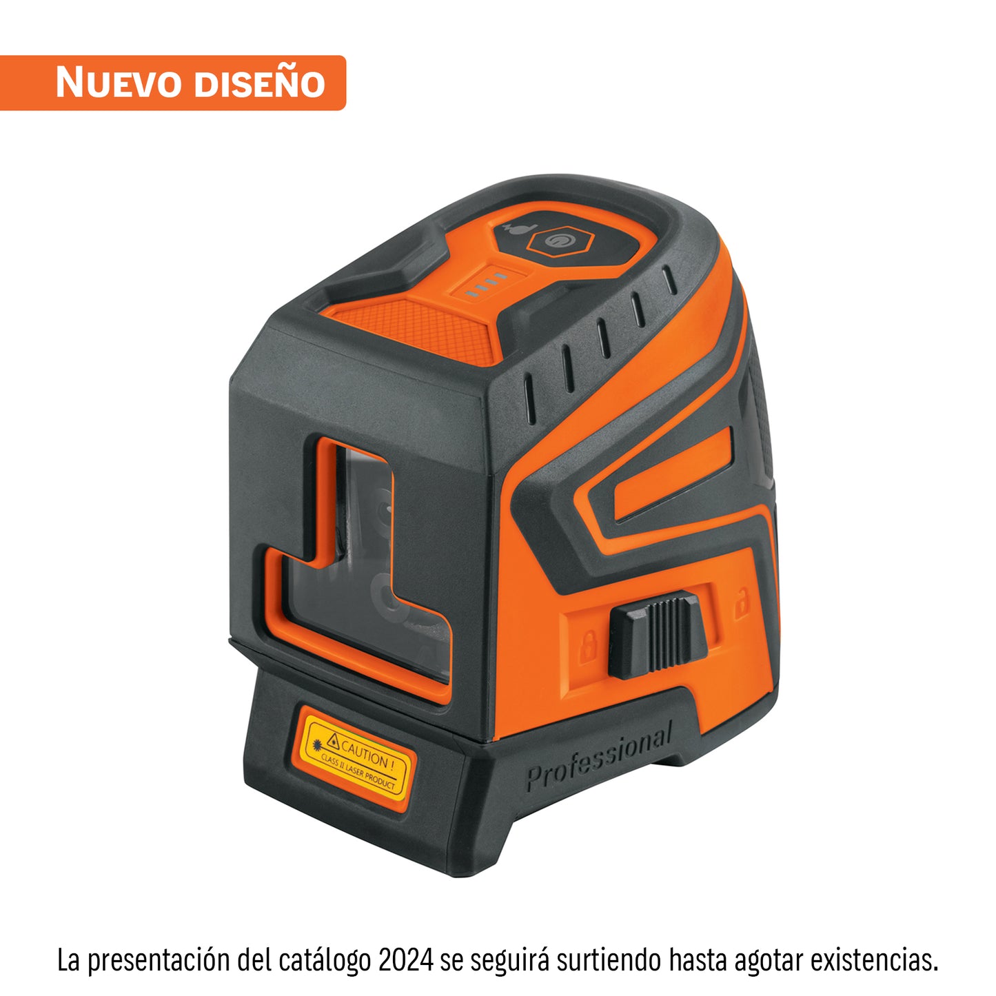 Nivel láser verde para nivelación precisa hasta 30 m - TRUPER recargable
