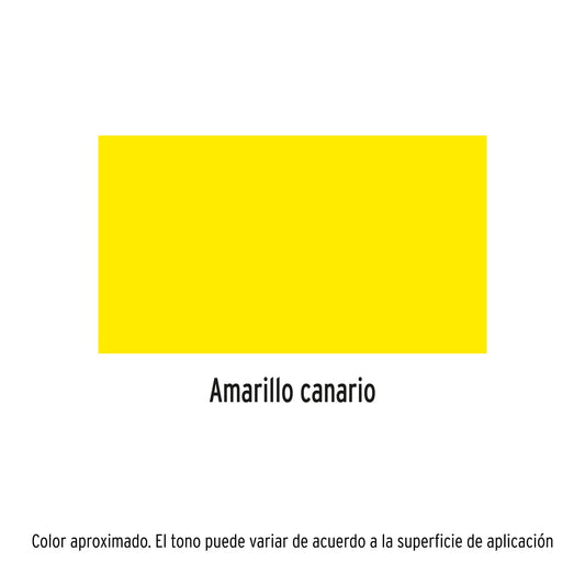 Pintura Aerosol Amarillo Canario PA-AC 400ml - Anticorrosión Secado Rápido para Metal Madera Plástico - Solución Profesional Libre de Plomo