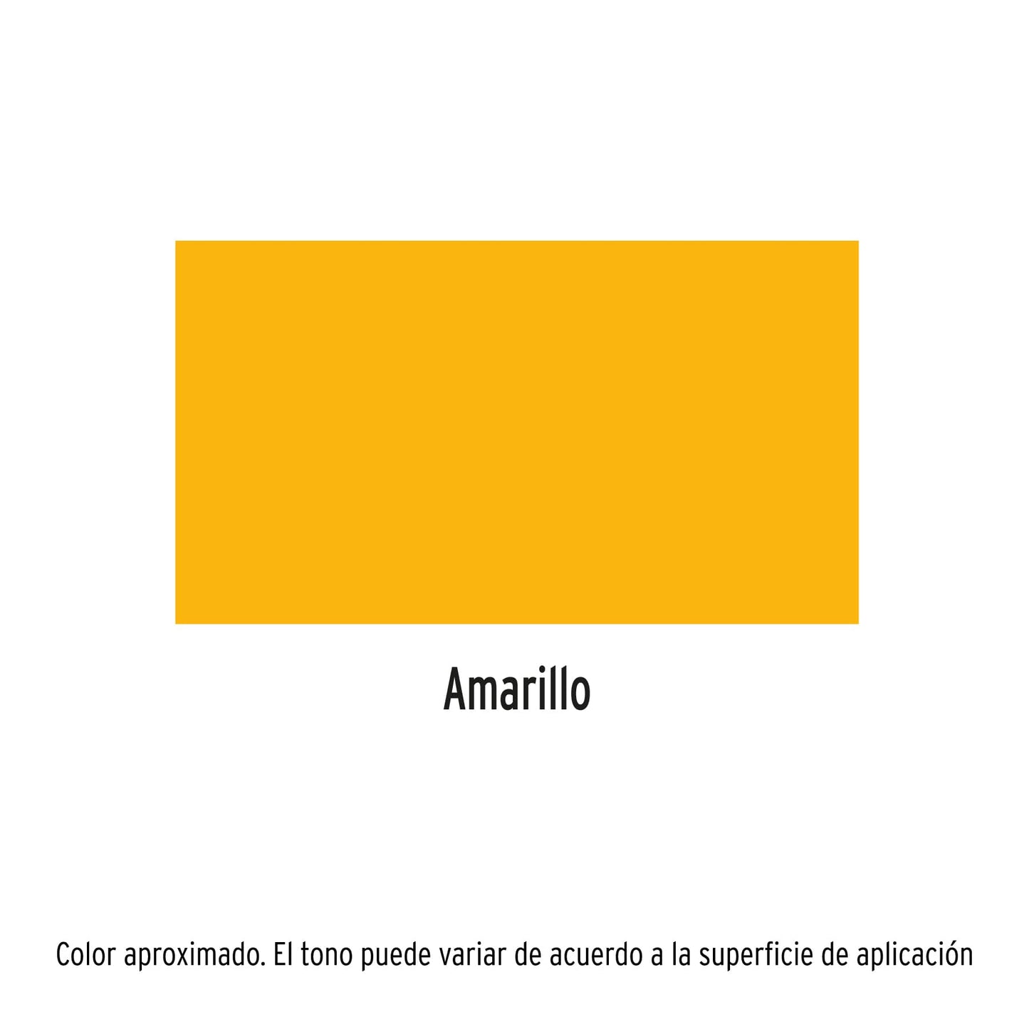Pintura Aerosol Amarillo PA-AM 400ml - Anticorrosión Secado Rápido para Metal Madera Plástico - Máxima Cobertura Libre de Plomo