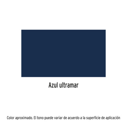 Pintura Aerosol Azul Ultramar 400ml PA-AU - Anticorrosión Secado Rápido para Metal Madera Plástico - Truper