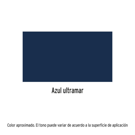 Pintura Aerosol Azul Ultramar 400ml PA-AU - Anticorrosión Secado Rápido para Metal Madera Plástico - Truper