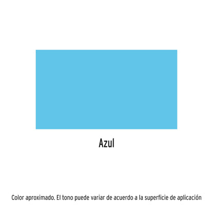 Pintura Aerosol Azul Truper 400ml - Anticorrosión Secado Rápido Metal Madera Plástico PA-AZ
