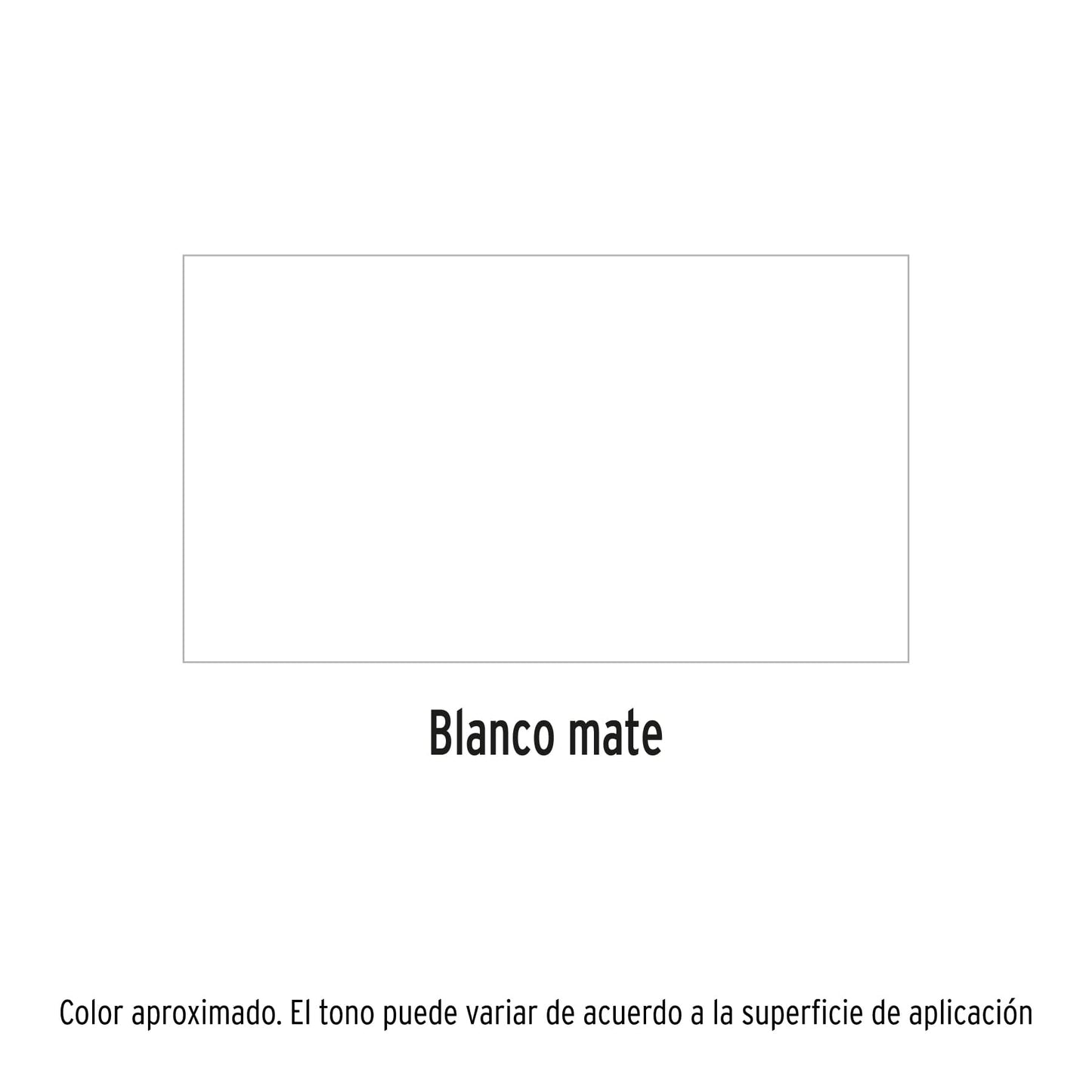 Pintura Aerosol Blanco Mate Anticorrosión 400ml - Secado Rápido para Metal Madera Plástico - TRUPER PA-BM