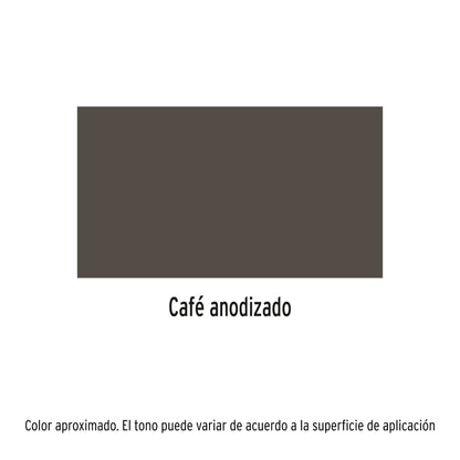 Pintura Aerosol Café Anodizado PA-CA 400ml - Anticorrosión Secado Rápido para Metal Madera Plástico - Acabado Profesional Manualidades