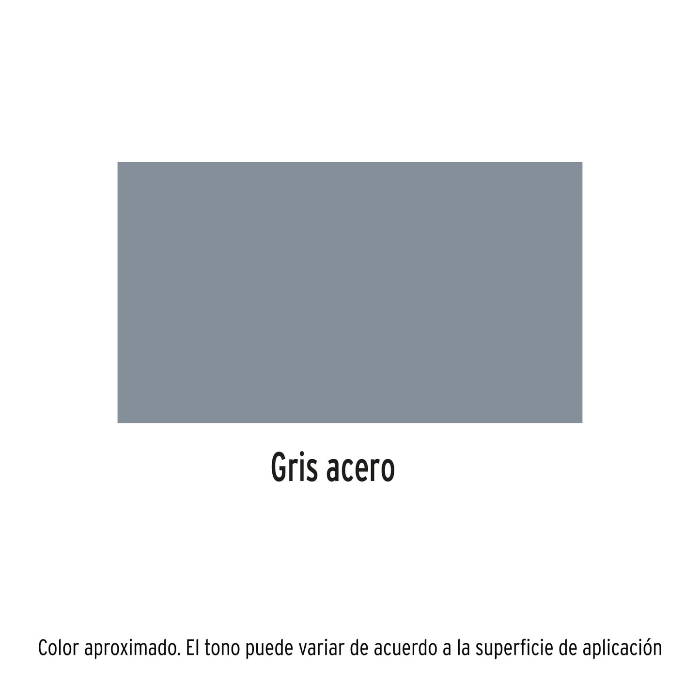 Pintura Aerosol Gris Acero PA-GA 400ml - Anticorrosión Secado Rápido para Metal Madera Plástico - Solución Profesional Decorativa