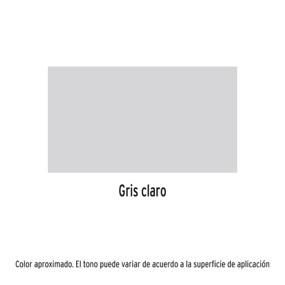 Pintura Aerosol Gris Claro Anticorrosión 400ml - Secado Rápido para Metal Madera Plástico - Máxima Cobertura Sin Plomo PA-GC