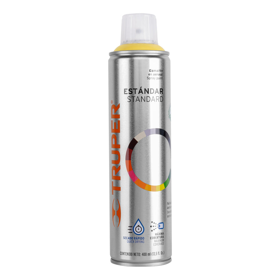 Pintura Aerosol Marfil Anticorrosión 400ml - Secado Rápido para Metal Madera Plástico - Máxima Cobertura Profesional
