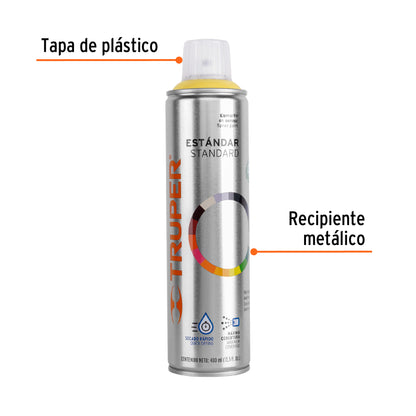 Pintura Aerosol Marfil Anticorrosión 400ml - Secado Rápido para Metal Madera Plástico - Máxima Cobertura Profesional