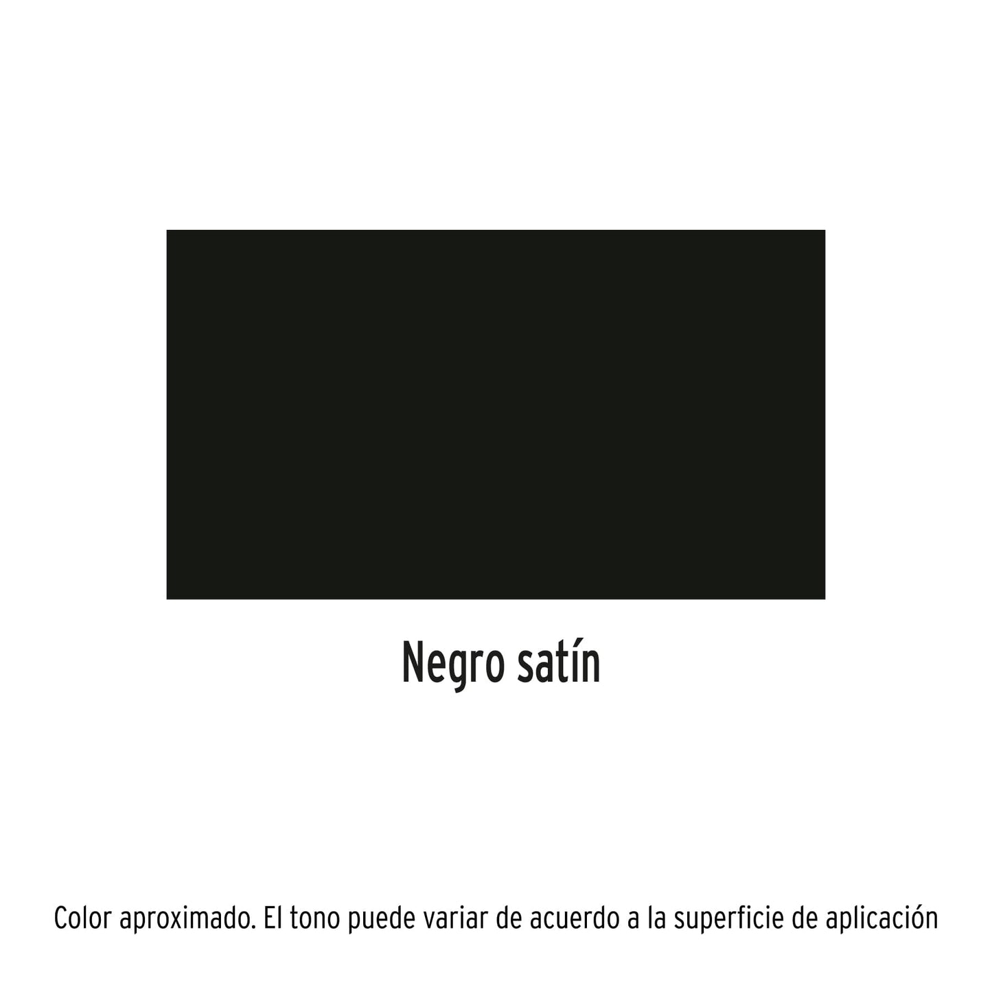 Pintura Aerosol Negro Satín PA-NS 400ml - Anticorrosión Secado Rápido para Metal Madera Plástico - TRUPER Profesional