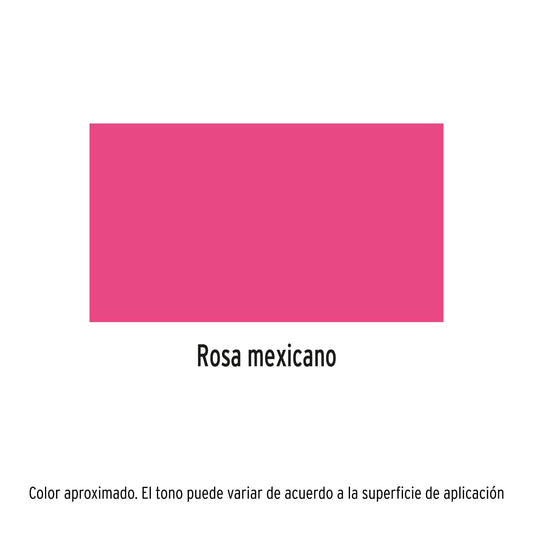 Pintura Aerosol Rosa Mexicano 400ml PA-RM - Anticorrosión Secado Rápido para Metal Madera Plástico