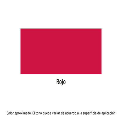 Pintura Aerosol Roja Anticorrosión Truper 400ml - Secado Rápido para Metal Madera Plástico