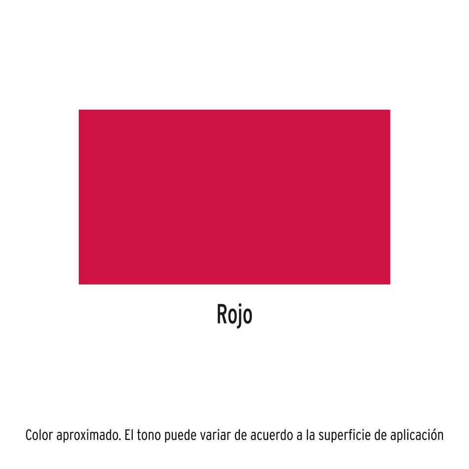 Pintura Aerosol Roja Anticorrosión Truper 400ml - Secado Rápido para Metal Madera Plástico