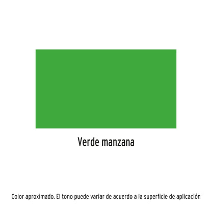 Pintura Aerosol Verde Manzana PA-VM 400ml - Anticorrosión Secado Rápido para Metal Madera Plástico - Solución Profesional Decorativa