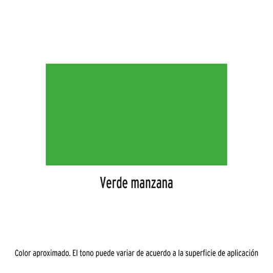 Pintura Aerosol Verde Manzana PA-VM 400ml - Anticorrosión Secado Rápido para Metal Madera Plástico - Solución Profesional Decorativa
