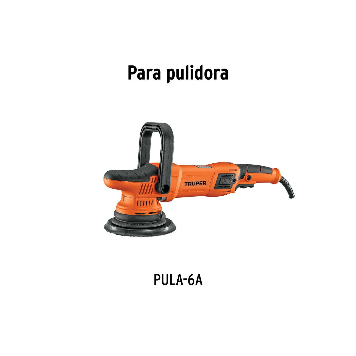 Respaldo de 6" hook and loop para PULA-6A, TRUPER