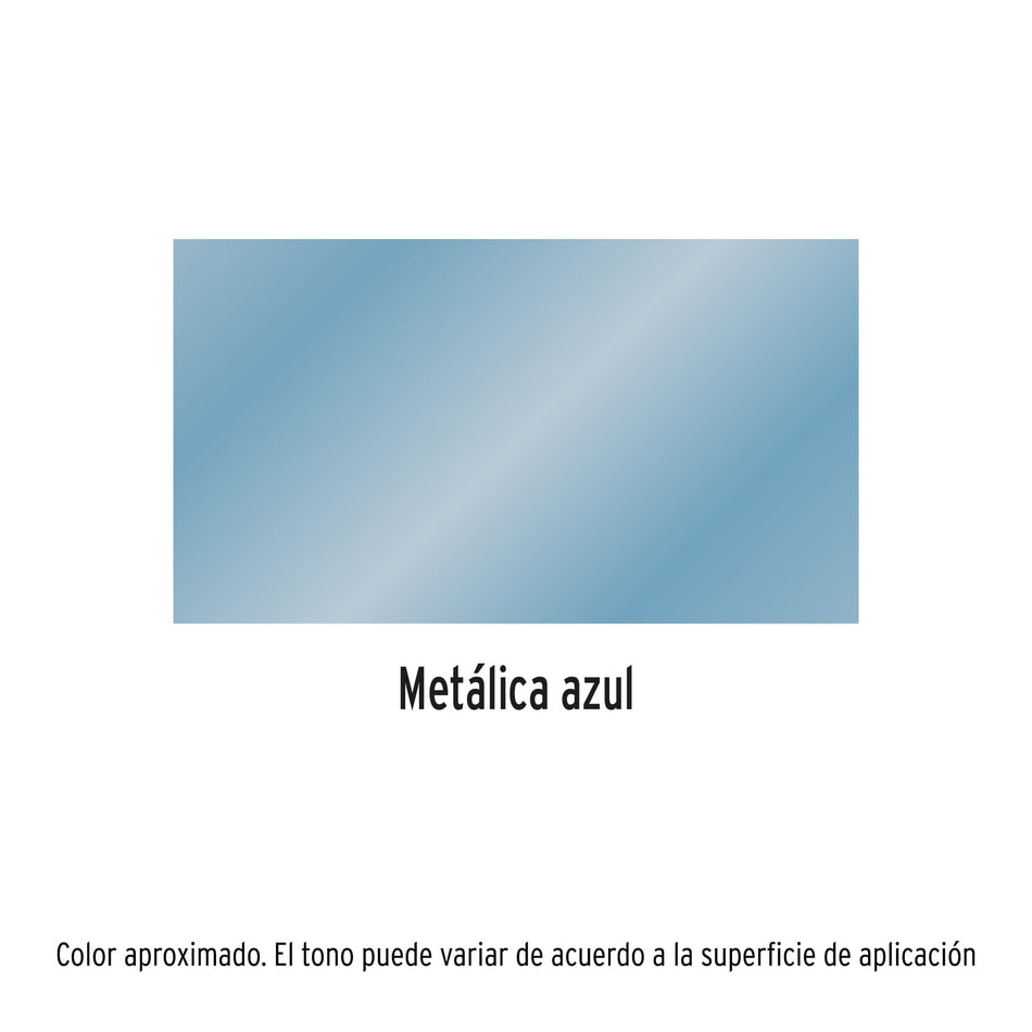 Pintura Aerosol Azul Metálico 400ml PAM-AZ - Anticorrosión Secado Rápido para Metal Madera Plástico