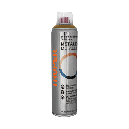 Pintura Aerosol Cobre Metálico 400ml PAM-CO - Anticorrosión Secado Rápido para Metal Madera Plástico