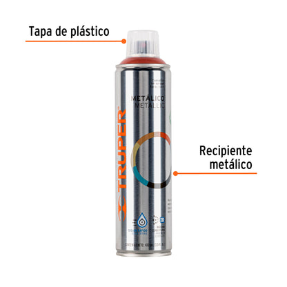 Pintura Aerosol Cobre Metálico 400ml PAM-CO - Anticorrosión Secado Rápido para Metal Madera Plástico