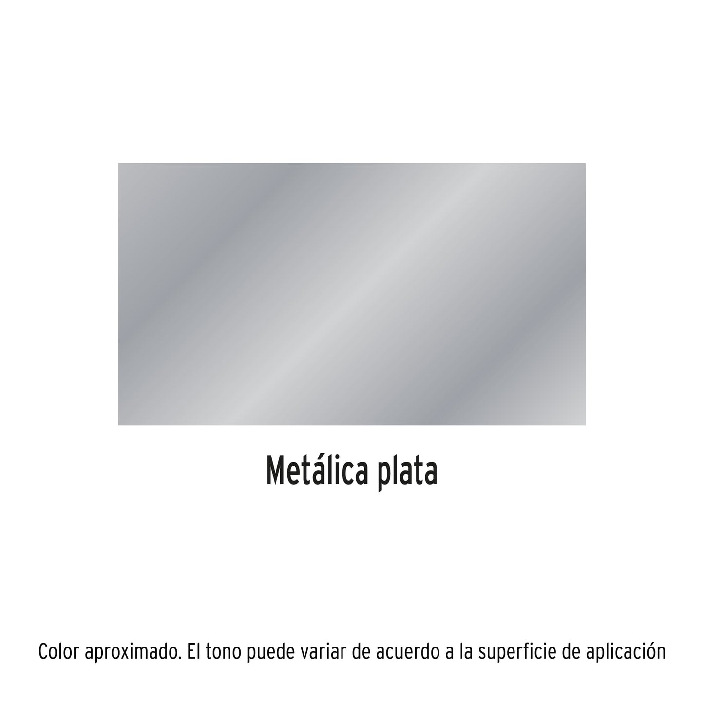 Pintura Aerosol Plata Metálico 400ml PAM-PL - Anticorrosión Secado Rápido para Metal Madera Plástico