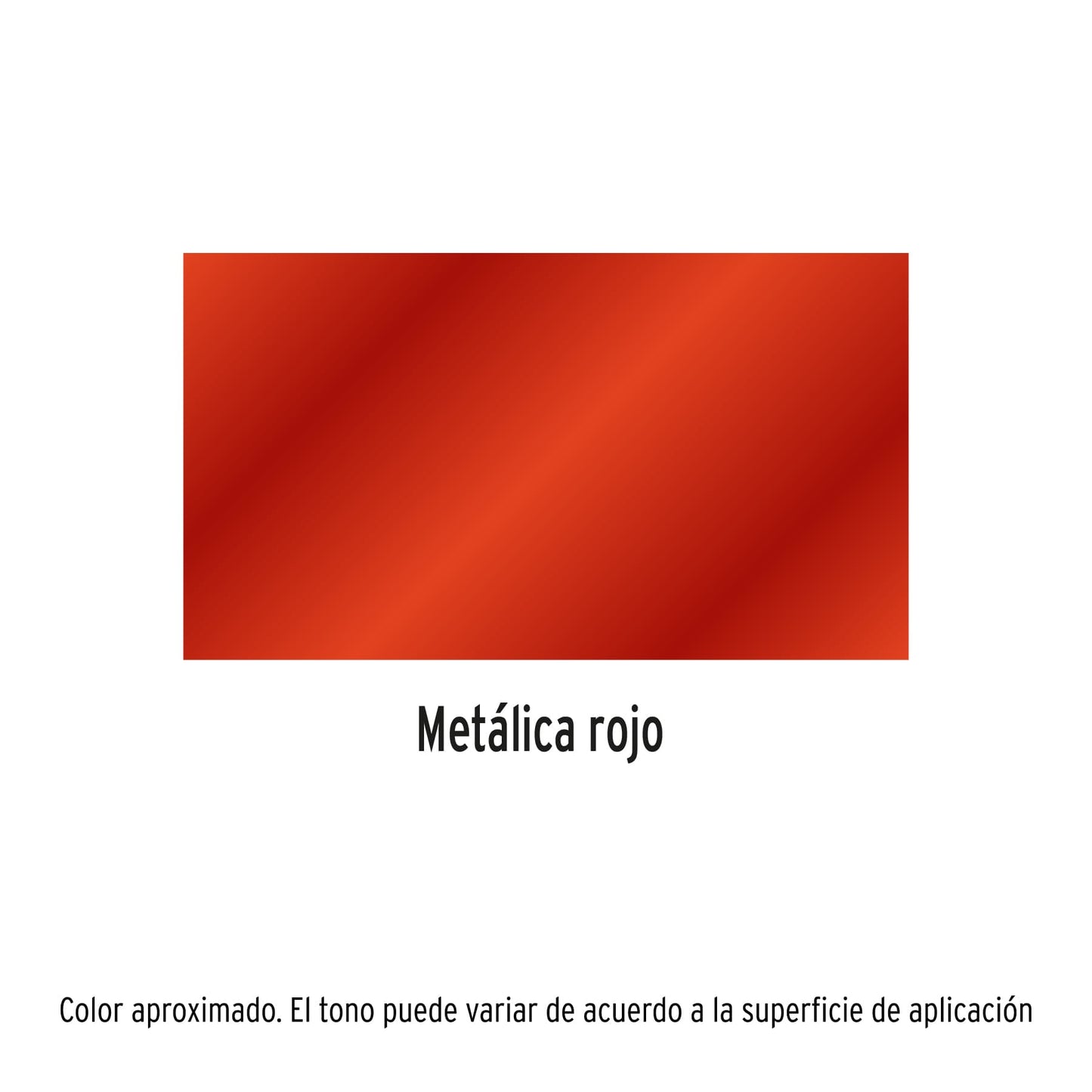 Pintura Aerosol Rojo Metálico PAM-RO 400ml - Anticorrosión Secado Rápido para Metal Madera Plástico