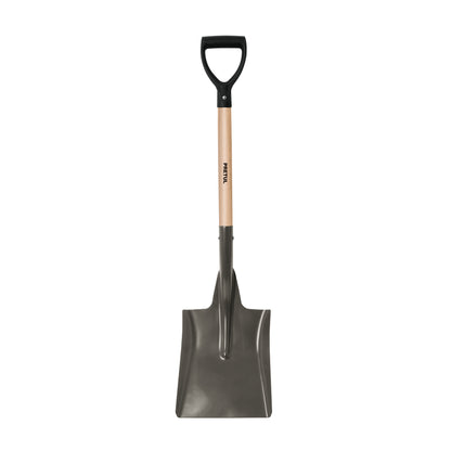 Pala Cuadrada Pretul PCD-X Mango 28" Puño Y - Herramienta Profesional para Excavación y Construcción