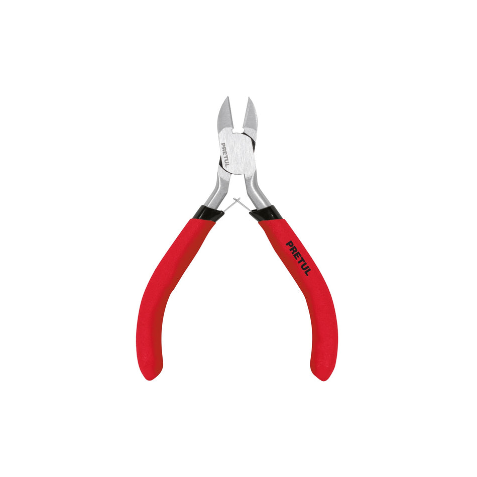 Mini Pinza de Corte Diagonal 4" PRETUL PMP-CD4 - Cortes Precisos en Espacios Reducidos