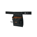 Porta Herramientas Profesional Truper 7 Compartimentos - Poliéster 600D Resistente - Organiza y Protege Tus Herramientas