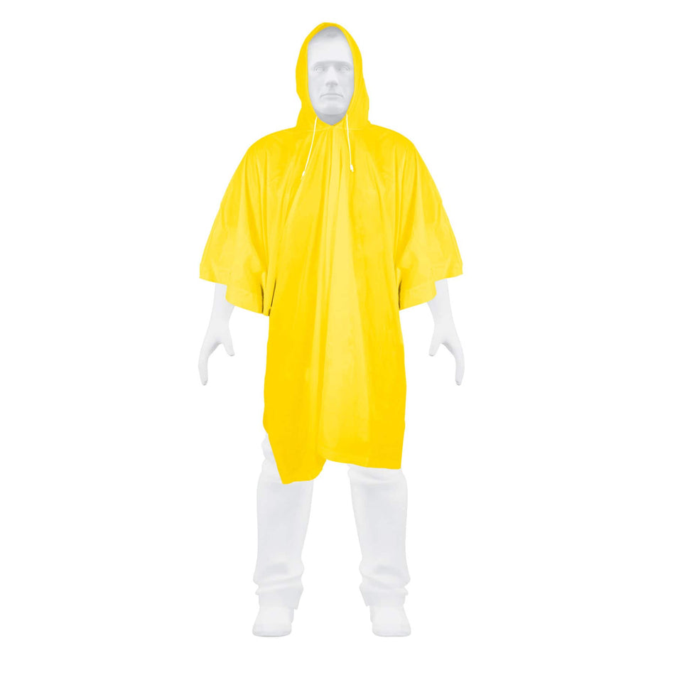 Poncho o capamanga ligero de PVC, Pretul "Impermeable de capucha, Mangas, Chubasquero o Gabardina"